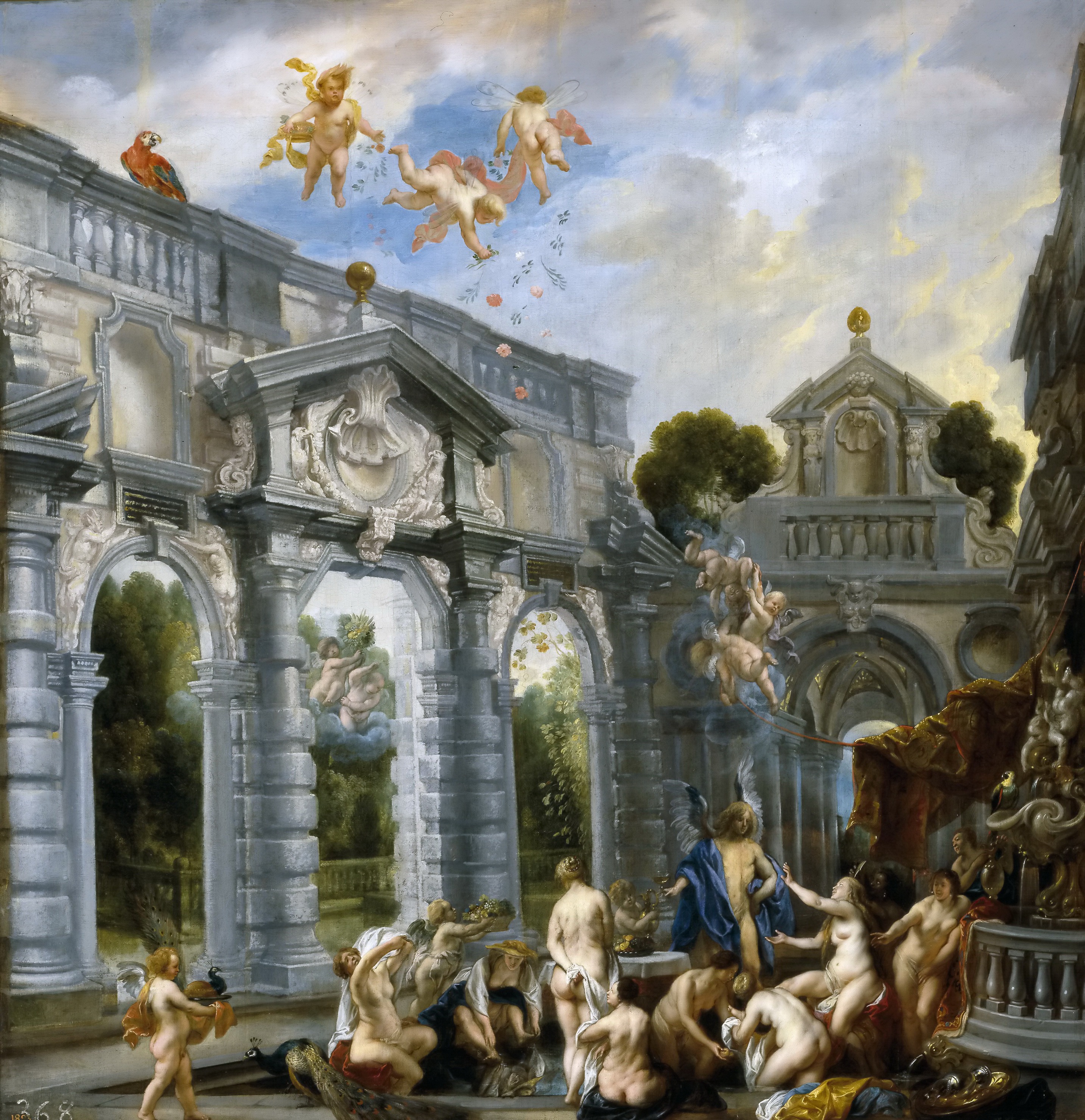 Nymphs at the Fountain of Love